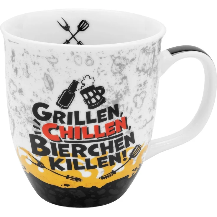 Tasse Kaffeetasse Kaffeebecher Teetasse Sheepworld 40cl Grillen 48212 – Bild 1