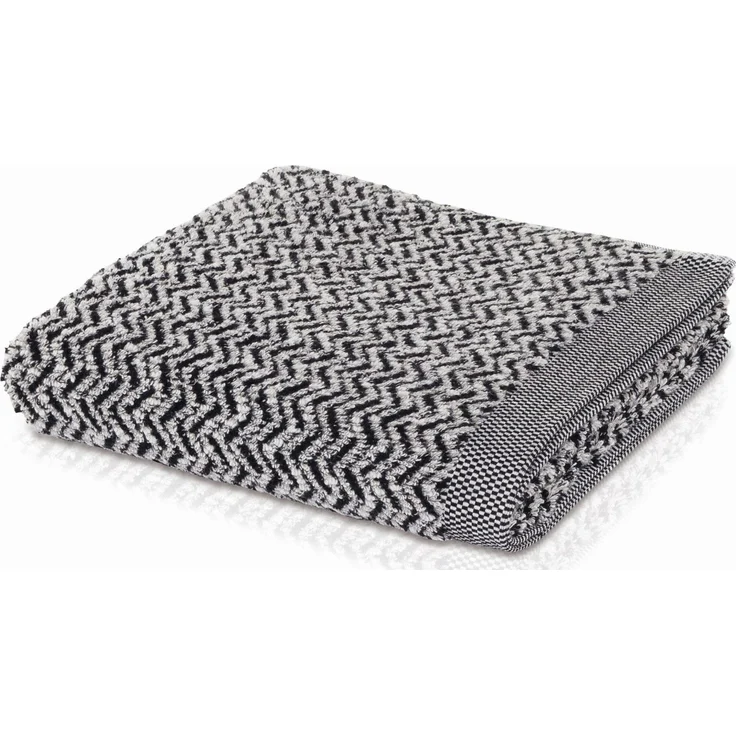 Möve Duschtuch Brooklyn Fischgrat, Walkfrottee (1-St), mit Zick-Zack-Muster – Bild 4