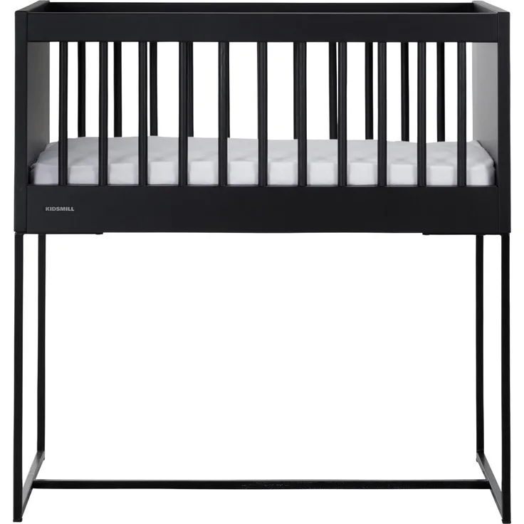 Kidsmill Modular Wiege Matt Schwarz - Schwarz, Liegefläche: 80x40 cm
