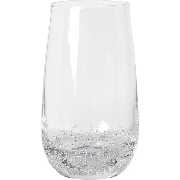 Broste Copenhagen Bubble Glas clear 14,9cm
