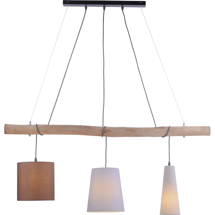JUST LIGHT. Hängeleuchte DAMIAN BHT 100x120x22 cm bunt Hängelampe Pendelleuchte Pendellampe – Bild 1