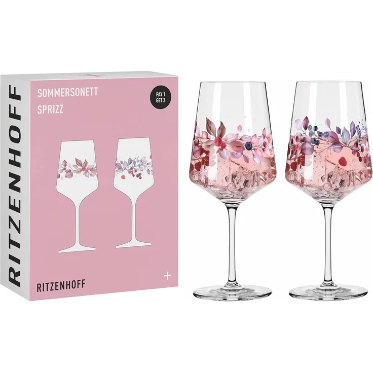 Ritzenhoff 6011002 Aperitifglas-Set F23 SOMMERSONETT Carolin Oliveira 2023