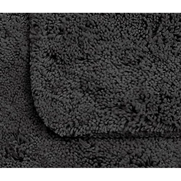 Brandsseller Badematte 60x90 cm Badteppich Badvorleger Badezimmerteppich Duschvorleger Schwarz – Bild 6