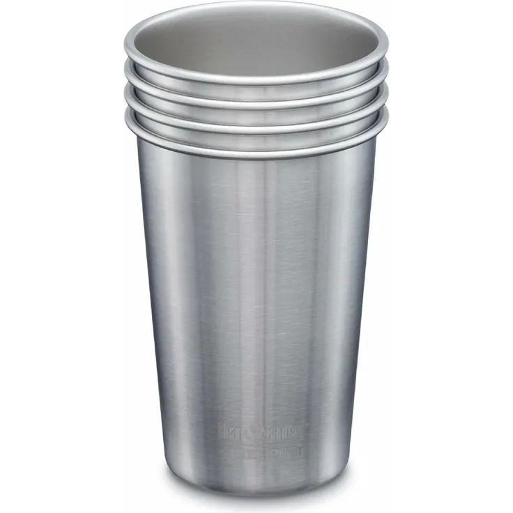 Klean Kanteen Set Edelstahlbecher 473 ml 4-tlg.