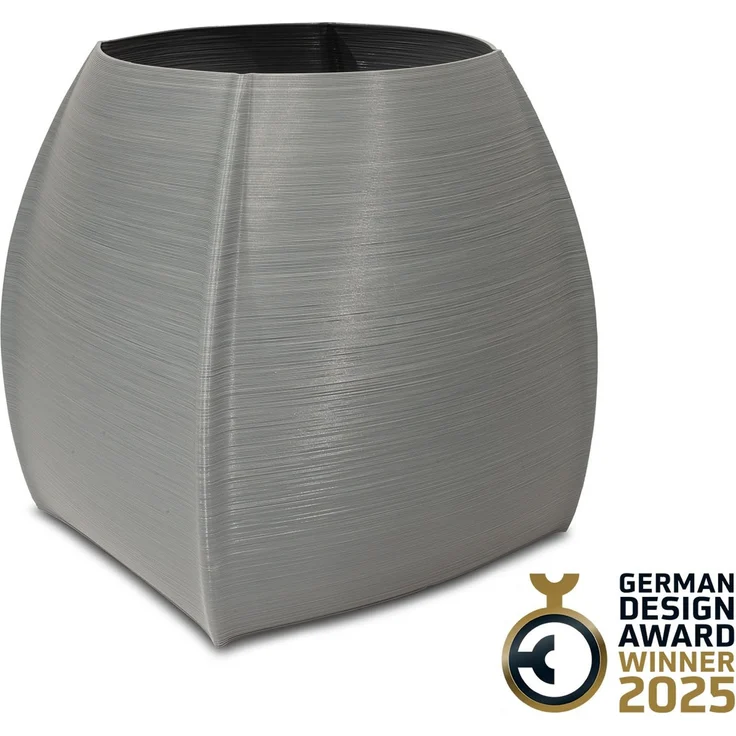 Big Bag 3D Pflanzgefäß Stone Grey L:42 xB:42 xH:46 – Bild 1