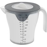 METALTEX Rührbecher 1,5 l mit Deckel und Anti-Rutsch-Boden