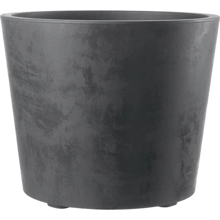 Deroma Pflanztopf Millennium mit Rollen Ø 59 cm Anthrazit
