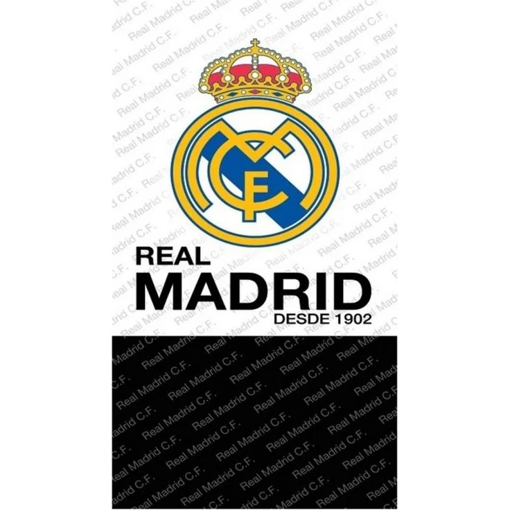 Real Madrid Badehandtuch – Weiches & saugstarkes Mikrofaser-Strandtuch 140x70 cm – Bild 3