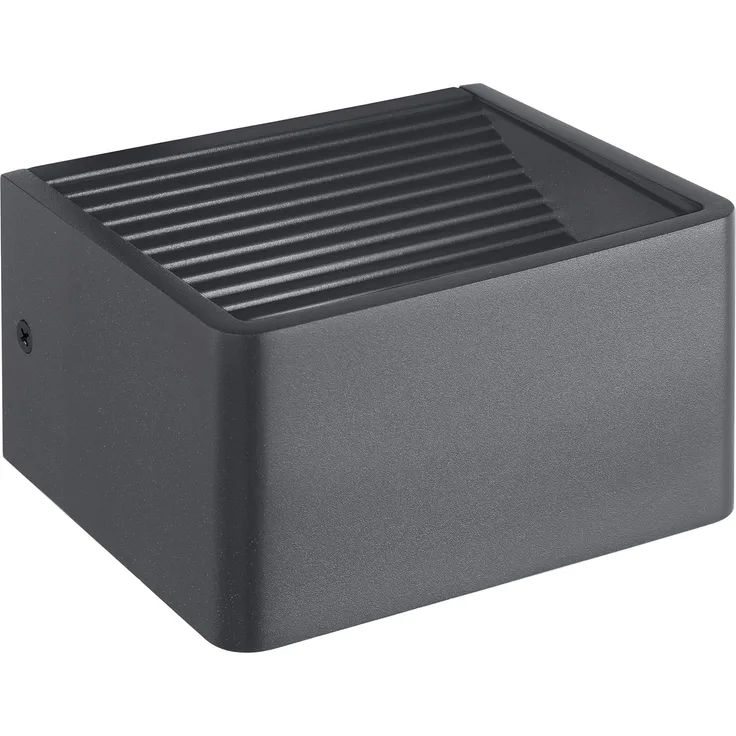 Eglo 98269 LED Outdoor Wandleuchte DONINNI 1 Downlight anthrazit weiß L:13,5cm B:12cm H:7,5cm IP44