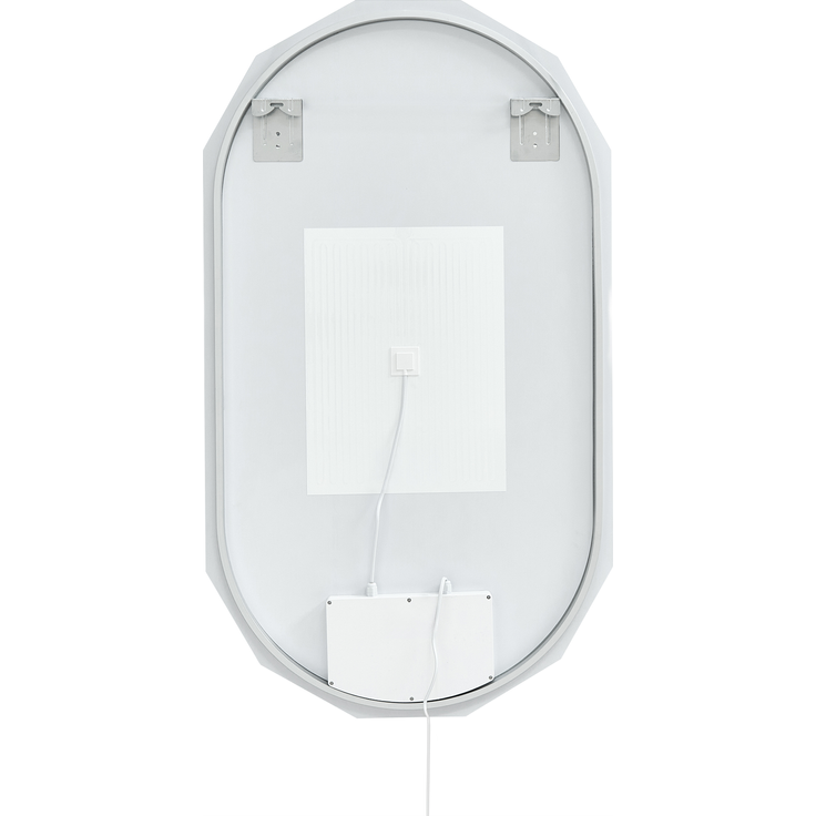 LED-Badezimmer-Spiegel ANIZY 62 cm 110 cm Weiß – Bild 4