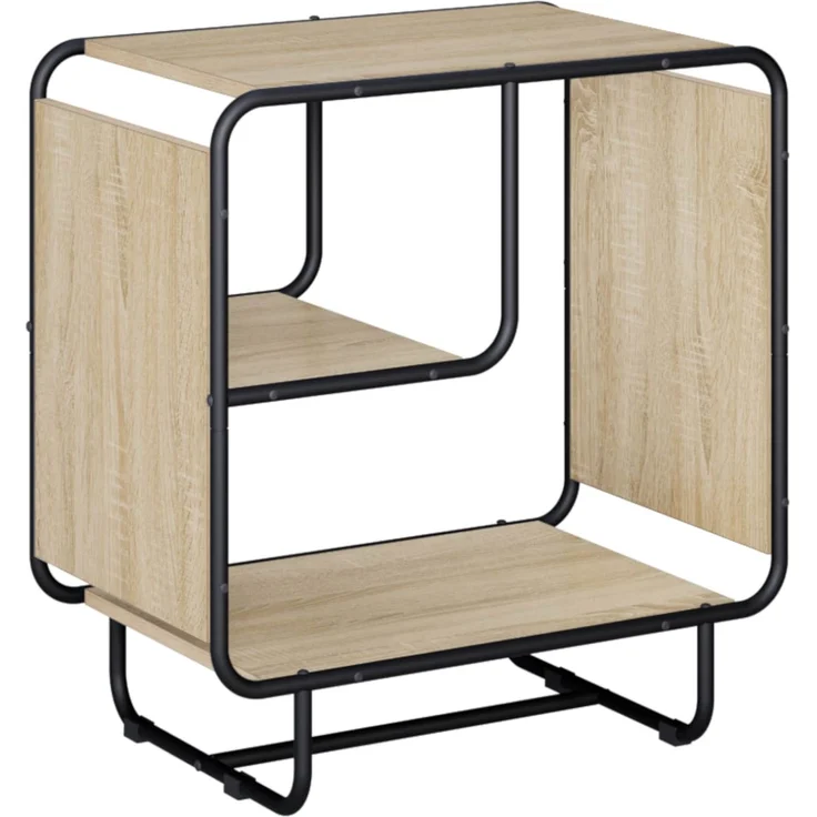 vidaXL Sideboard Sonoma-Eiche 60 x 37,5 x 64,5 cm Holzwerkstoff 8007919 – Bild 2