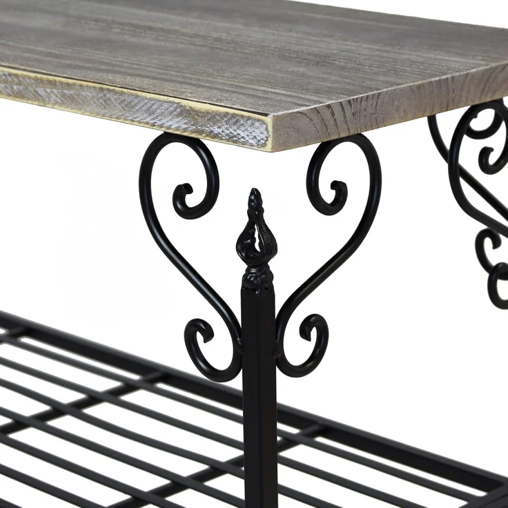 Metallregal "Bordeaux" Standregal Ablageregal Bücherregal Terrassenregal – Bild 6