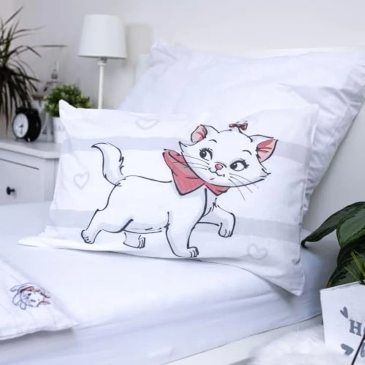 Aristocats Cat Marie Baby Bettwäsche Set 100x135 cm 100% Baumwolle – Bild 4