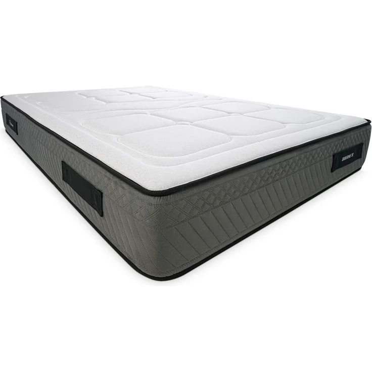 DUÉRMETE ONLINE Mylos Biogel Viskoelastische Matratze, Höhe 28 cm, fest und bequem, milbenabweisend und hypoallergen, thermoregulierend, HR, 90x200 cm – Bild 1