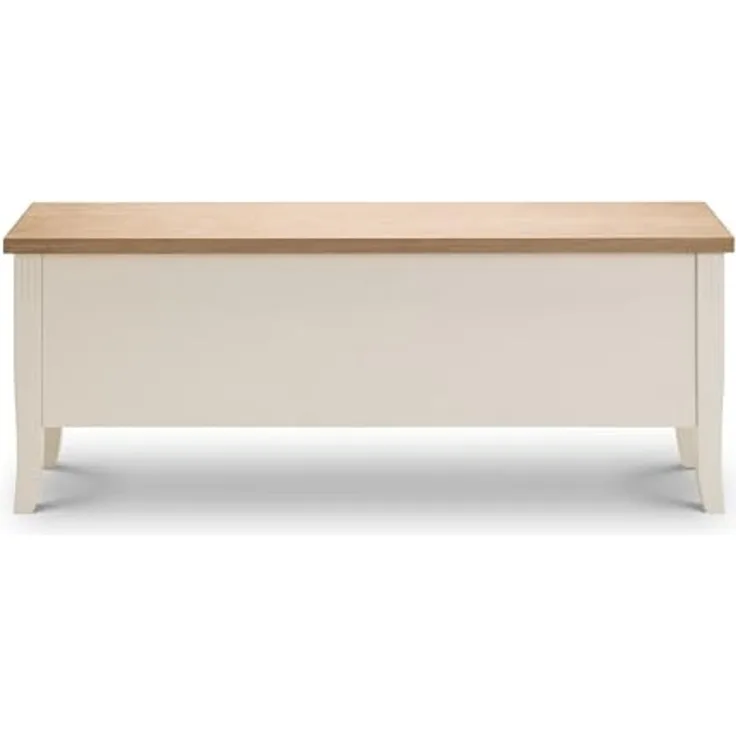 Julian Bowen Davenport Bank, mit Stauraum, Eiche und elfenbeinfarben