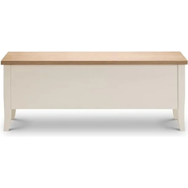 Julian Bowen Davenport Bank, mit Stauraum, Eiche und elfenbeinfarben – Bild 1