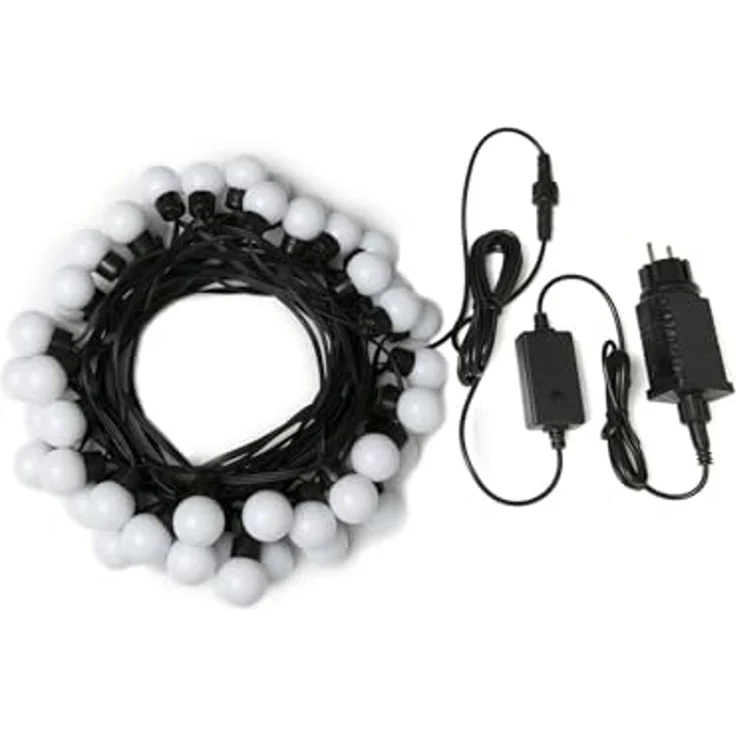 Lite Bulb Moments LBM 10 m intelligente Lichterkette für den Außenbereich - 50 x Kugel 3 cm – Bild 3