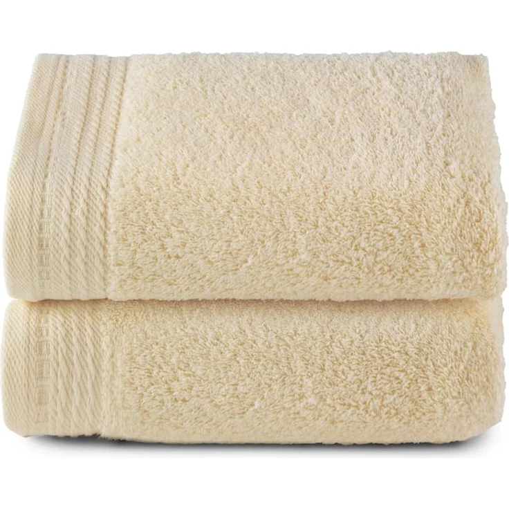 Top Towel - Premium - Große Badetücher - Badetücher - 2 Handtücher - 50x100 cm - 100 % Baumwolle - 600 Gramm - Naturlich
