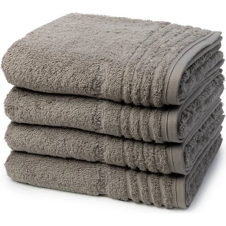 Vossen Vienna Style Supersoft 4 tlg. Frottier-Set - 4 X Handtuch (50 X 100cm) - 620 g/m2 - Pepplestone – Bild 2