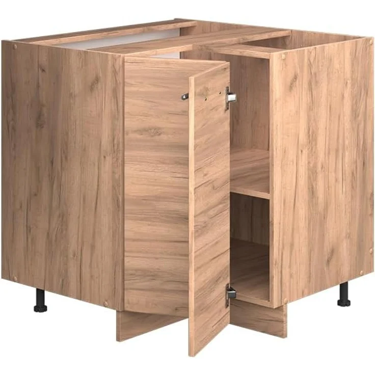 Eckunterschrank Fame-Line Goldkraft Eiche 80.5 cm , AP Eiche Vicco – Bild 5