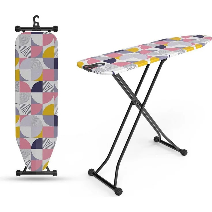 hausleben Bügelbrett Bügeltisch, Bügelpress Ironing Board, Bügelbrett klappbar, Robuste und rutschfeste Beine, höhenverstellbar