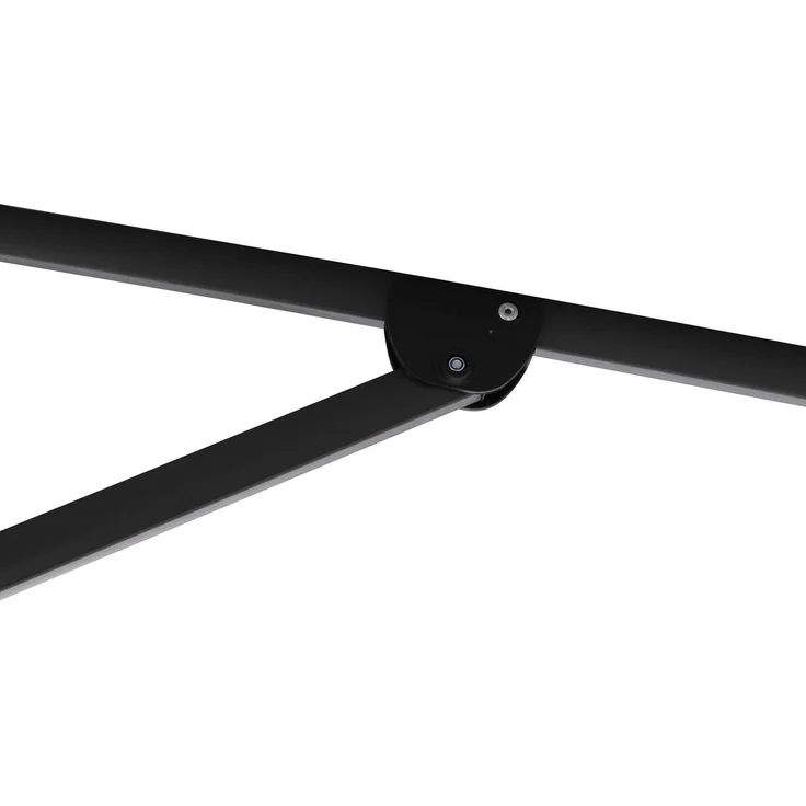 Doppler Sonnenschirm / Ampelschirm "Active Pendel Green Edition 310 x 210", inkl. Schutzhülle und Standkreuz, anthrazit, 310 x 210 cm – Bild 6