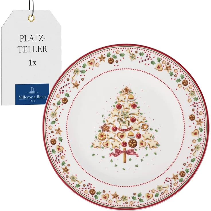 Villeroy & Boch Speiseteller Winter Bakery Delight Platzteller 32 cm – Bild 1