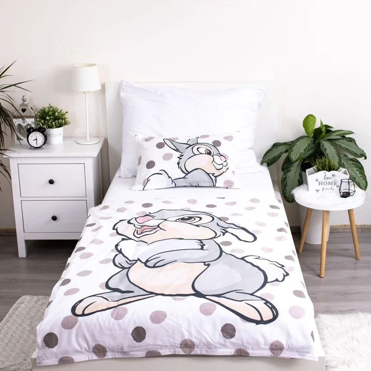 Disney Thumper Bettwäsche-Set – Kuschelige Kinderbettwäsche 100x135 cm & 40x60 cm – Bild 2