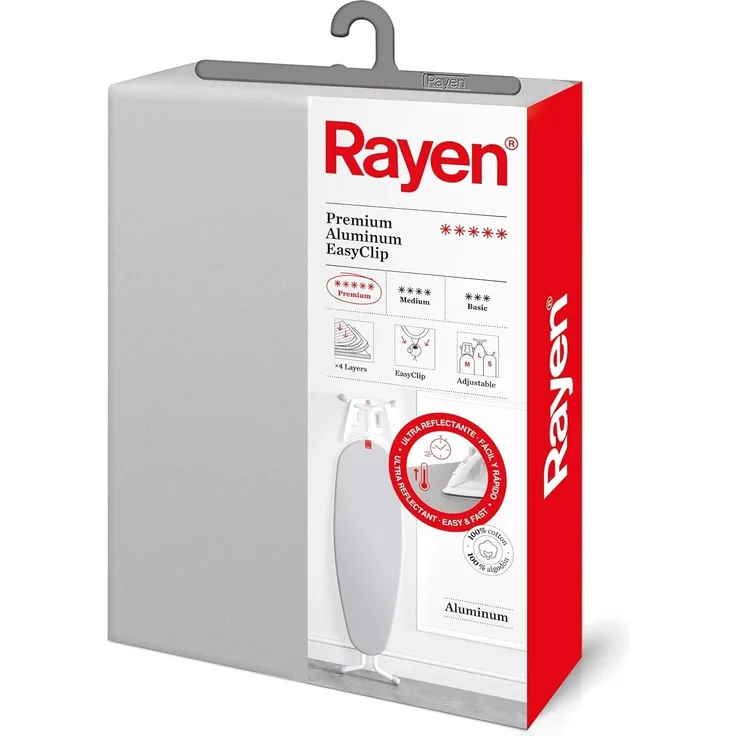 Hülle Rayen 6143. 01 Hellgrau Titan
