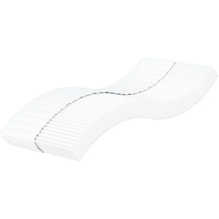 vidaXL Schaumstoffmatratze für Kinder Weiß 80x160 cm Härtegrad H2 H3 4016552 – Bild 1
