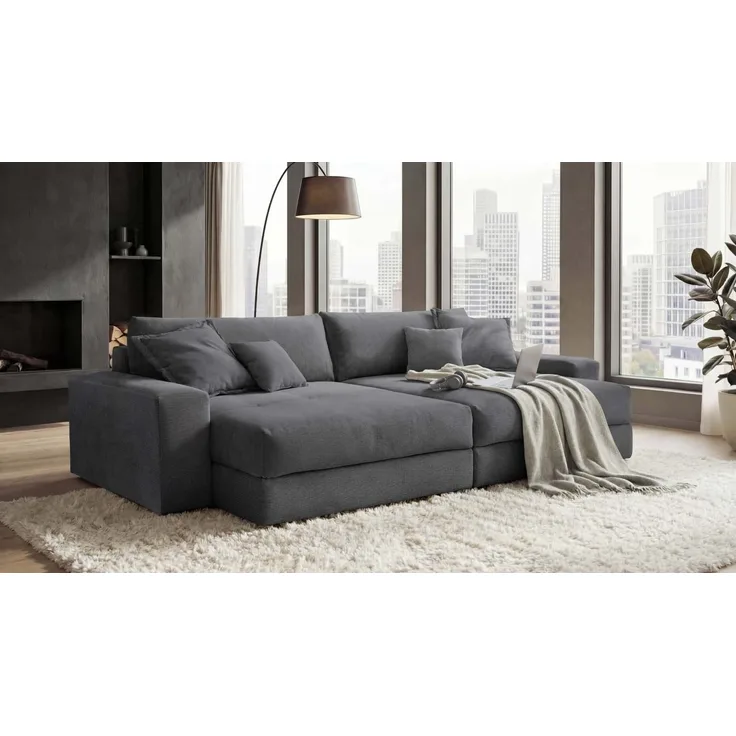 XXL Loveseat Kamil von ED Exciting Design im Fjord Cordbezug