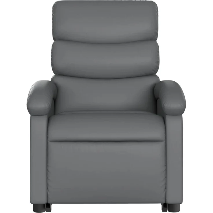 vidaXL Relaxsessel mit Aufstehhilfe Elektrisch Grau Kunstleder 3204057 – Bild 8