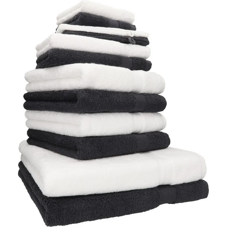 Betz Handtuch Set 12-tlg. Handtücher-Set Premium, 100% Baumwolle (Set, 12-St), 2 Duschtücher, 4 Handtücher, 2 Gästetücher, 2 Seiftücher, 2 WH – Bild 5