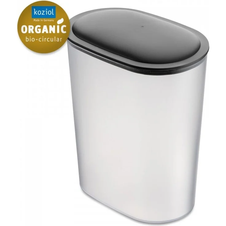 Koziol Vorratsdose 2,5 L Connect Oval Storage L nature ash grey – Bild 2