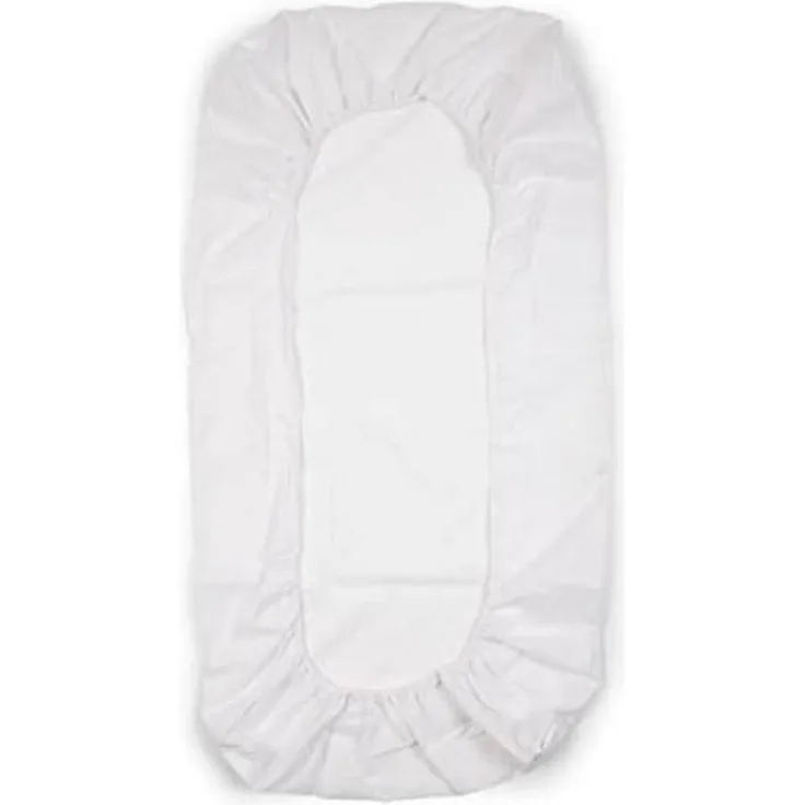 CHILDHOME Spannbetttuch 90 x 200 cm weiß