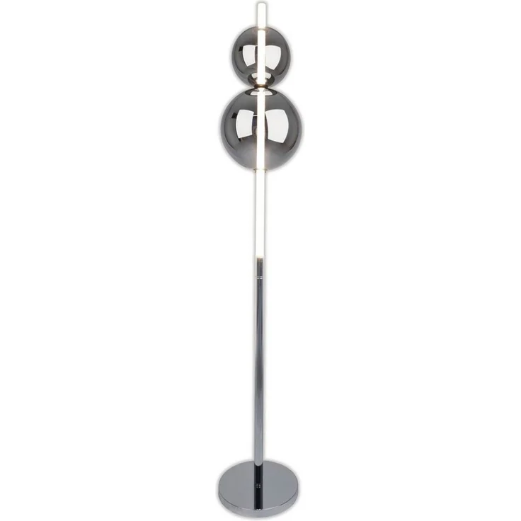 näve Stehlampe NOVA, Dimmfunktion, LED fest integriert, Warmweiß, Dimmbar, transparent – Bild 2