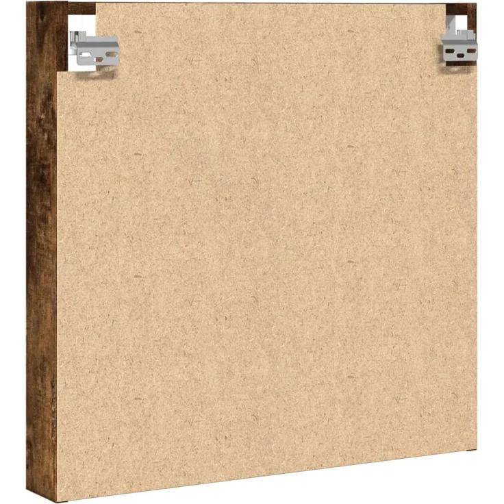 vidaXL Vitrinenschrank Räuchereiche 60x8,5x58 cm Holzwerkstoff 847965 – Bild 5