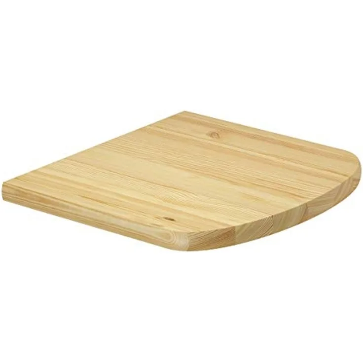 Erst-Holz Bettablage 2 Stück Kiefer Massivholz Nachttisch-Regal