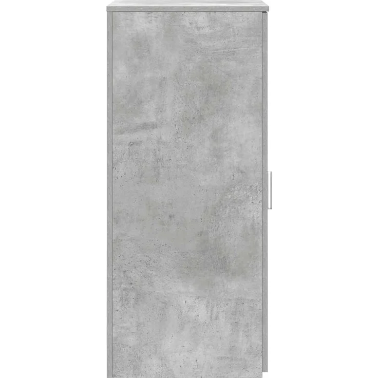 vidaXL Lagerschrank Betongrau 40x45x103,5 cm Holzwerkstoff 859036 – Bild 7