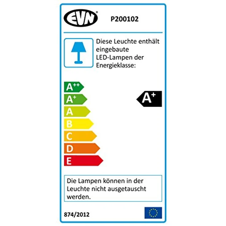 EVN Lichttechnik LED Lichtpunkt P20 0102, 1,2W Downlight/Strahler/Flutlicht, Aluminium Gehäuse, 3000K – Bild 4