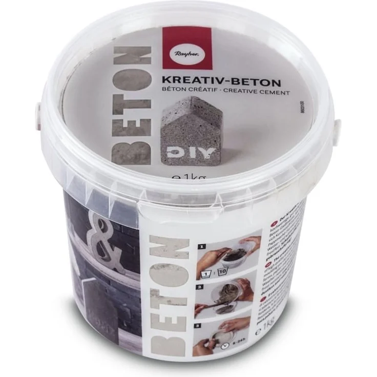 CREARTEC Modellierwerkzeug Betongiessmasse CreaStone, 1 kg