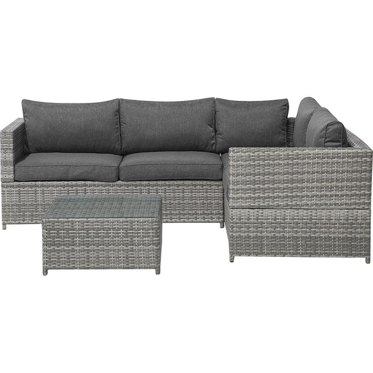 Ecksofa Lounge Set AVOLA Grau