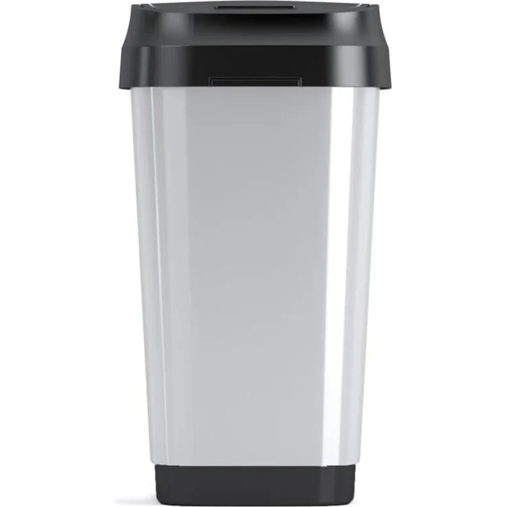 KISS Mülleimer, Stahl, Steel, 43. 5x32. 5x89. 5 – Bild 5