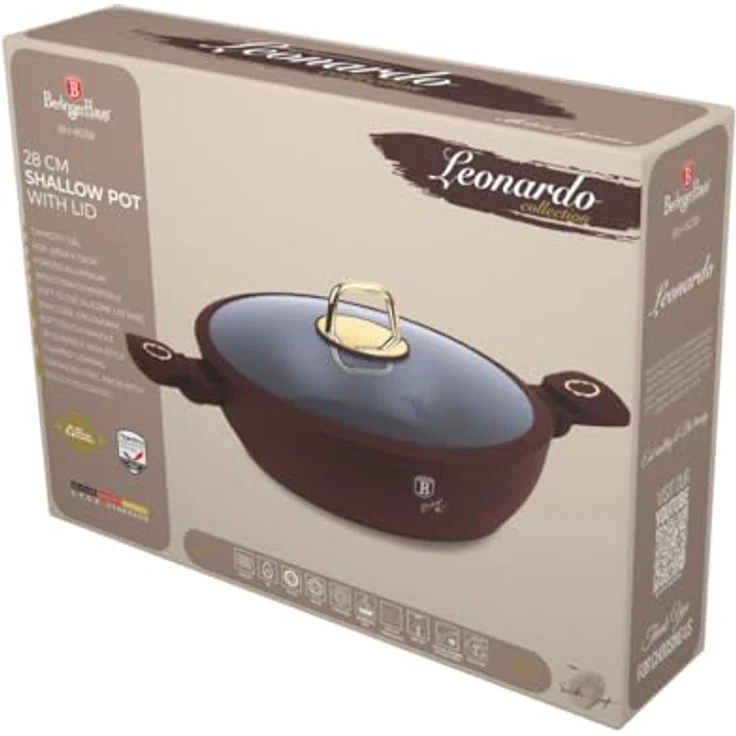 Berlinger Haus Berlinger Haus Topf mit Deckel 28cm Bh-8038 Leonardo 55453 – Bild 7