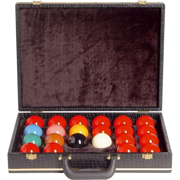 Koffer für Snooker-Kugeln 52mm, schwarz