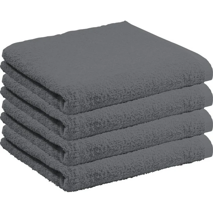 REDBEST Duschtuch Duschtuch "Oceanside" 4er-Pack, Frottier, Leichtfrottier Uni – Bild 4