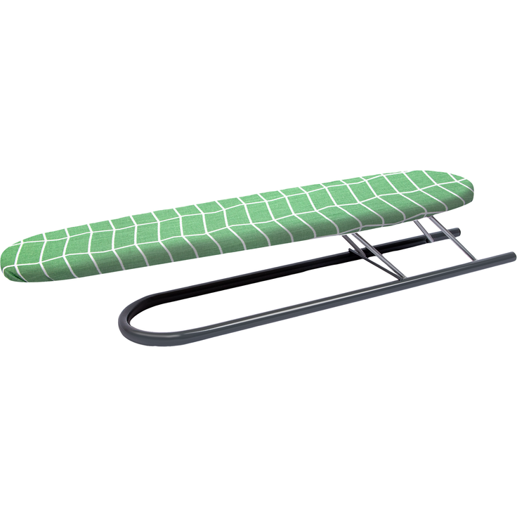 KADAX Ärmelbügelbrett 50 x 11 cm, klappbares Ärmelbrett mit abnehmbarem Bügelbrettbezug für präzises Bügeln von Hemden, kleines Bügelbrett für Ärmel, Tischbügelbrett (Grün) – Bild 6