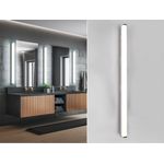 LED Badezimmer Wandleuchte FABIO in Chrom - Spiegelleuchte, Breite 120cm