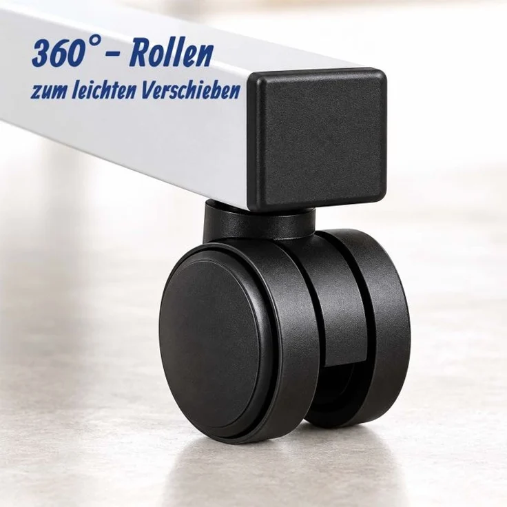 Relaxdays Laptoptisch höhenverstellbar mit Rollen – Bild 9