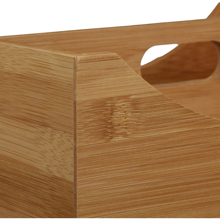 Schreibtischorganizer Bambus mit Griff 10020543 – Bild 6